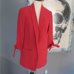 Express Vibrant Red Women's Blazer